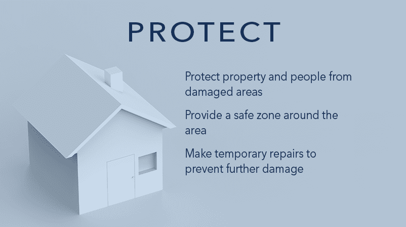 Tips to protect your property after a loss