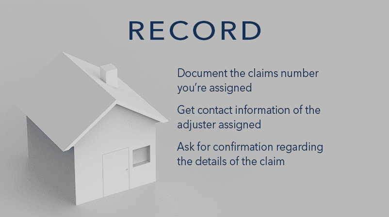 Tips to record a claim