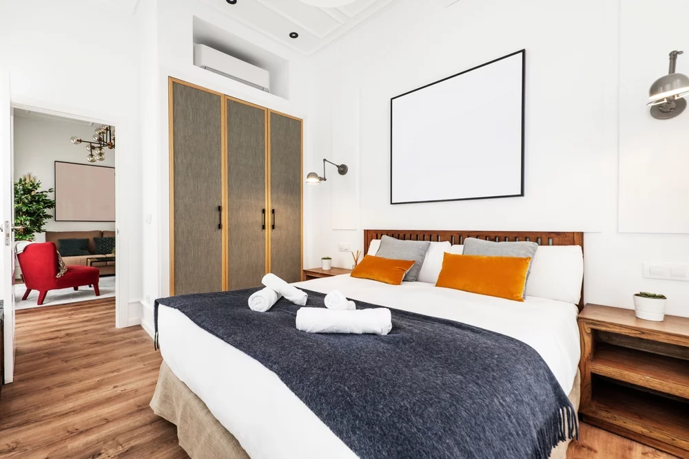 Short-term rental in home